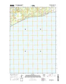 Wealthwood Minnesota Current topographic map, 1:24000 scale, 7.5 X 7.5 Minute, Year 2016