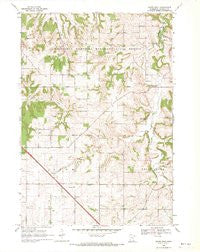 White Rock Minnesota Historical topographic map, 1:24000 scale, 7.5 X 7.5 Minute, Year 1968