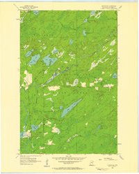 Whiteface Minnesota Historical topographic map, 1:24000 scale, 7.5 X 7.5 Minute, Year 1956