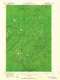 Whyte Minnesota Historical topographic map, 1:62500 scale, 15 X 15 Minute, Year 1953