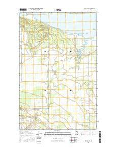 Williams SE Minnesota Current topographic map, 1:24000 scale, 7.5 X 7.5 Minute, Year 2016