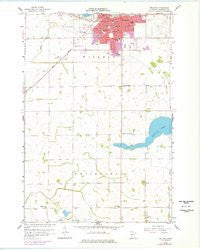 Willmar Minnesota Historical topographic map, 1:24000 scale, 7.5 X 7.5 Minute, Year 1958