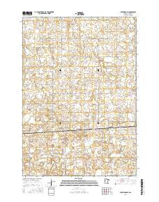 Winthrop SW Minnesota Current topographic map, 1:24000 scale, 7.5 X 7.5 Minute, Year 2016
