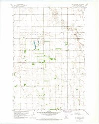 Wolverton SE Minnesota Historical topographic map, 1:24000 scale, 7.5 X 7.5 Minute, Year 1966