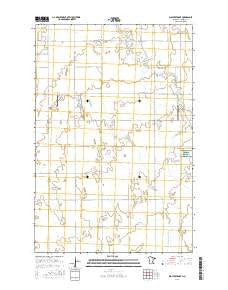 Wolverton SE Minnesota Current topographic map, 1:24000 scale, 7.5 X 7.5 Minute, Year 2016