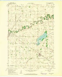 Wood Lake Minnesota Historical topographic map, 1:24000 scale, 7.5 X 7.5 Minute, Year 1962