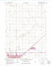 Worthington North Minnesota Historical topographic map, 1:24000 scale, 7.5 X 7.5 Minute, Year 1960