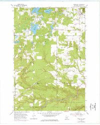 Wrenshall Minnesota Historical topographic map, 1:24000 scale, 7.5 X 7.5 Minute, Year 1954