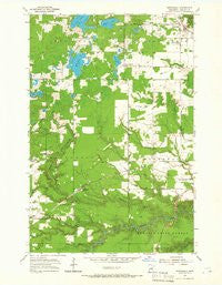 Wrenshall Minnesota Historical topographic map, 1:24000 scale, 7.5 X 7.5 Minute, Year 1954
