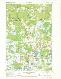 Wright Minnesota Historical topographic map, 1:24000 scale, 7.5 X 7.5 Minute, Year 1970