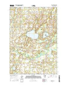 Wyanett Minnesota Current topographic map, 1:24000 scale, 7.5 X 7.5 Minute, Year 2016