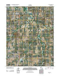 Adrian Missouri Historical topographic map, 1:24000 scale, 7.5 X 7.5 Minute, Year 2011