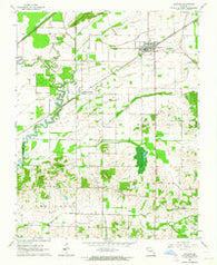 Advance Missouri Historical topographic map, 1:24000 scale, 7.5 X 7.5 Minute, Year 1963