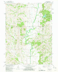 Akron Missouri Historical topographic map, 1:24000 scale, 7.5 X 7.5 Minute, Year 1981