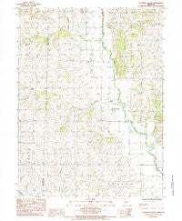 Alanthus Grove Missouri Historical topographic map, 1:24000 scale, 7.5 X 7.5 Minute, Year 1985