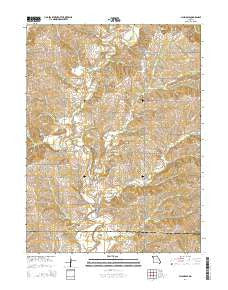 Allendale Missouri Current topographic map, 1:24000 scale, 7.5 X 7.5 Minute, Year 2014