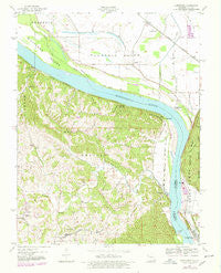 Altenburg Missouri Historical topographic map, 1:24000 scale, 7.5 X 7.5 Minute, Year 1947
