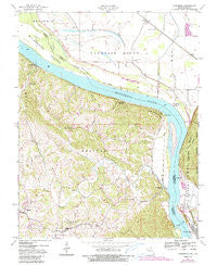 Altenburg Missouri Historical topographic map, 1:24000 scale, 7.5 X 7.5 Minute, Year 1947