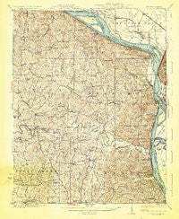 Altenburg Missouri Historical topographic map, 1:62500 scale, 15 X 15 Minute, Year 1925