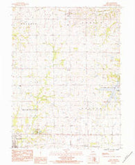 Amity Missouri Historical topographic map, 1:24000 scale, 7.5 X 7.5 Minute, Year 1983