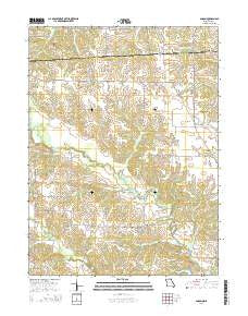 Anson Missouri Current topographic map, 1:24000 scale, 7.5 X 7.5 Minute, Year 2014