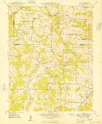 Argo Missouri Historical topographic map, 1:24000 scale, 7.5 X 7.5 Minute, Year 1948