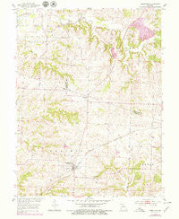 Armstrong Missouri Historical topographic map, 1:24000 scale, 7.5 X 7.5 Minute, Year 1953
