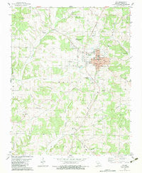 Ava Missouri Historical topographic map, 1:24000 scale, 7.5 X 7.5 Minute, Year 1982