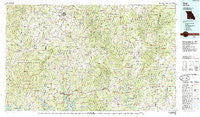 Ava Missouri Historical topographic map, 1:100000 scale, 30 X 60 Minute, Year 1985