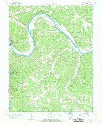 Bagnell Missouri Historical topographic map, 1:24000 scale, 7.5 X 7.5 Minute, Year 1959