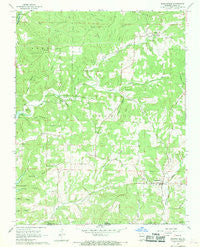 Bakersfield Missouri Historical topographic map, 1:24000 scale, 7.5 X 7.5 Minute, Year 1968