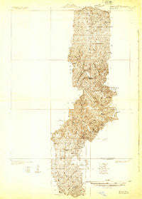 Bandyville Missouri Historical topographic map, 1:48000 scale, 15 X 15 Minute, Year 1931