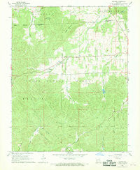 Banner Missouri Historical topographic map, 1:24000 scale, 7.5 X 7.5 Minute, Year 1968