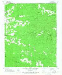Bardley Missouri Historical topographic map, 1:24000 scale, 7.5 X 7.5 Minute, Year 1965