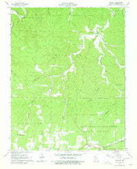 Bartlett Missouri Historical topographic map, 1:24000 scale, 7.5 X 7.5 Minute, Year 1964