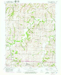 Bates City Missouri Historical topographic map, 1:24000 scale, 7.5 X 7.5 Minute, Year 1950