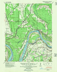 Bayouville Missouri Historical topographic map, 1:62500 scale, 15 X 15 Minute, Year 1939