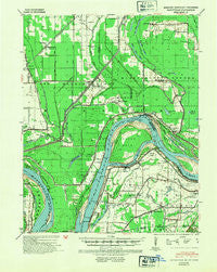 Bayouville Missouri Historical topographic map, 1:62500 scale, 15 X 15 Minute, Year 1939