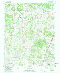 Beach Missouri Historical topographic map, 1:24000 scale, 7.5 X 7.5 Minute, Year 1982