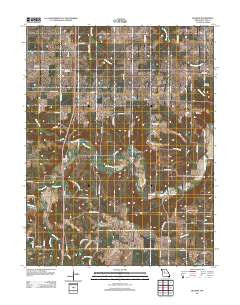 Beaman Missouri Historical topographic map, 1:24000 scale, 7.5 X 7.5 Minute, Year 2011