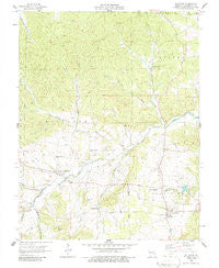 Belgrade Missouri Historical topographic map, 1:24000 scale, 7.5 X 7.5 Minute, Year 1958