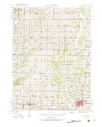 Bethany Missouri Historical topographic map, 1:62500 scale, 15 X 15 Minute, Year 1948