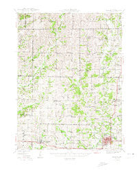 Bethany Missouri Historical topographic map, 1:62500 scale, 15 X 15 Minute, Year 1948