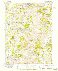 Bevier South Missouri Historical topographic map, 1:24000 scale, 7.5 X 7.5 Minute, Year 1953