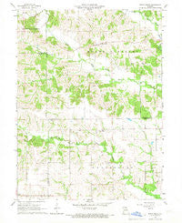 Bible Grove Missouri Historical topographic map, 1:24000 scale, 7.5 X 7.5 Minute, Year 1966