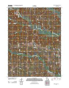 Bible Grove Missouri Historical topographic map, 1:24000 scale, 7.5 X 7.5 Minute, Year 2012