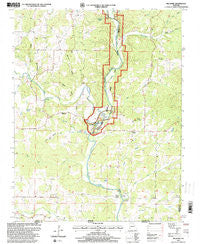 Billmore Missouri Historical topographic map, 1:24000 scale, 7.5 X 7.5 Minute, Year 1997