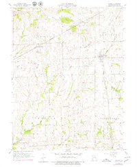 Bogard Missouri Historical topographic map, 1:24000 scale, 7.5 X 7.5 Minute, Year 1957