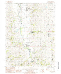 Bolckow Missouri Historical topographic map, 1:24000 scale, 7.5 X 7.5 Minute, Year 1984