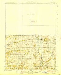 Bolckow Missouri Historical topographic map, 1:62500 scale, 15 X 15 Minute, Year 1927